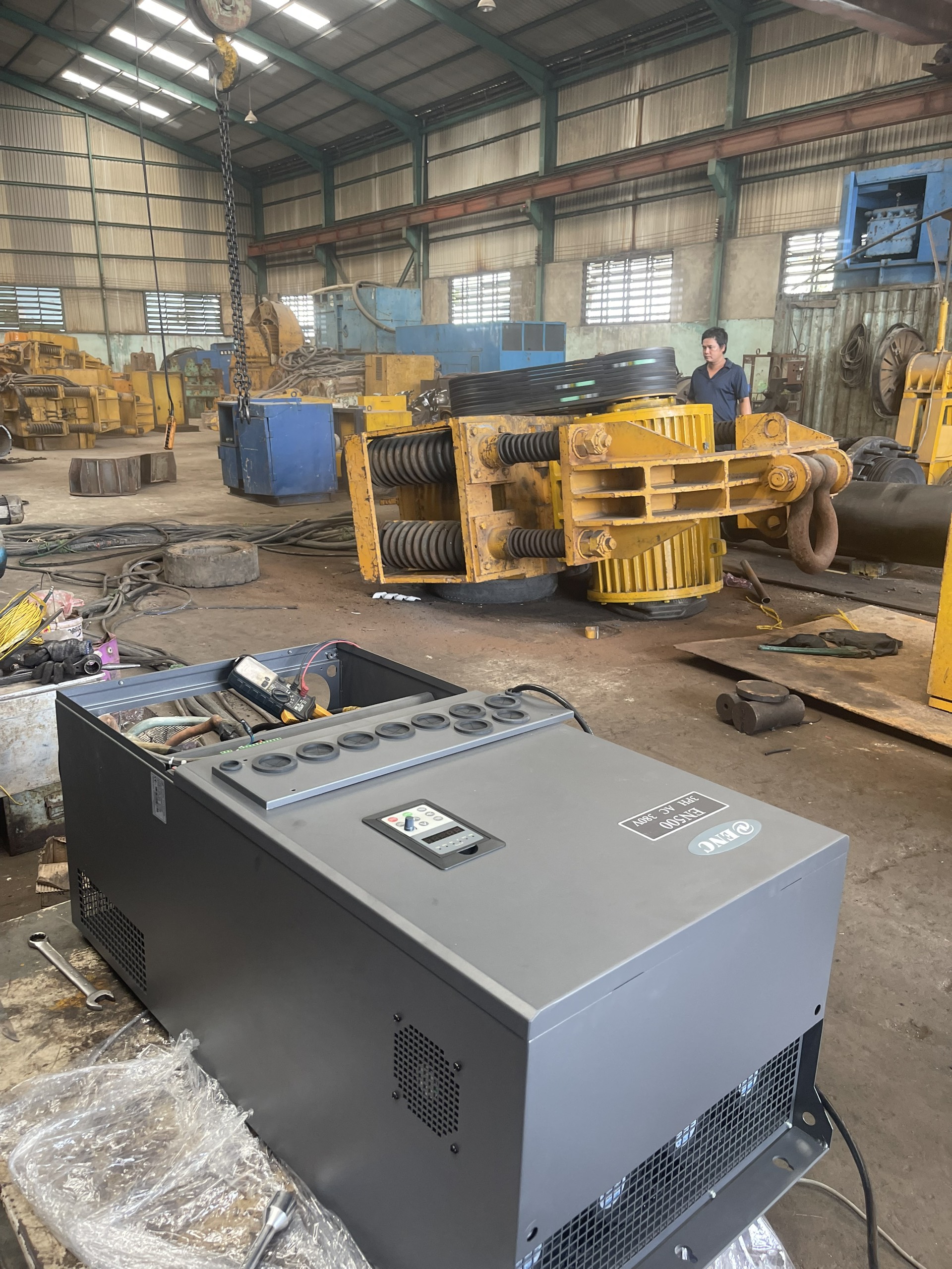 chuyên phân phối biến tần enc
