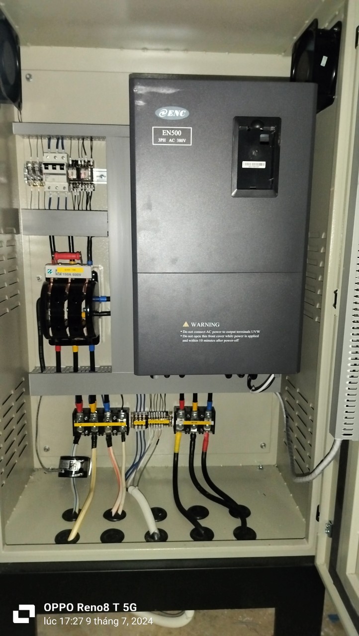 cách đấu dây biến tần enc en600