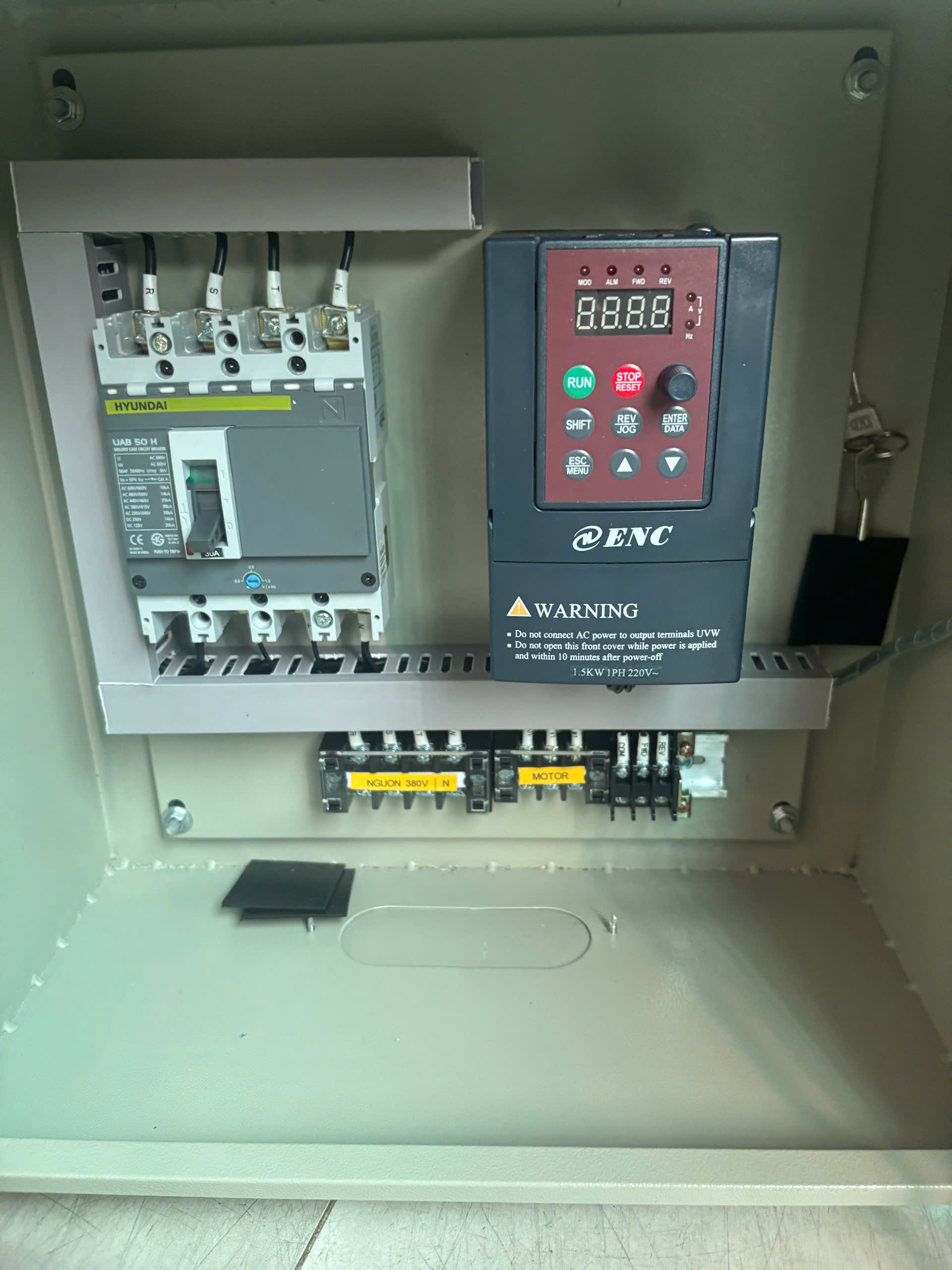mã lỗi biến tần enc en600 và cách khắc phục
